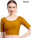 MB Dobby Cotton Lycra Stretchable Blouse Collection Wholesale In India